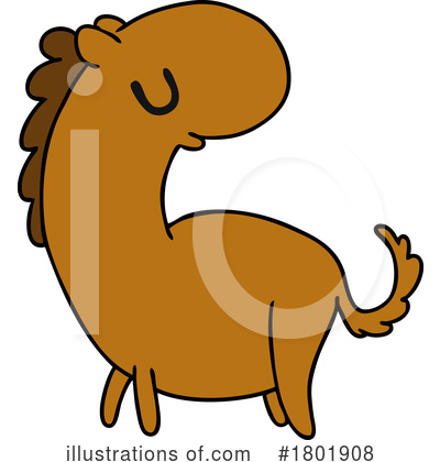 Horse Clipart #1801908 by lineartestpilot
