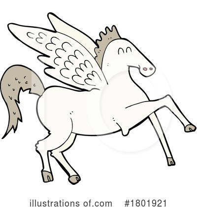 Pegasus Clipart #1801921 by lineartestpilot