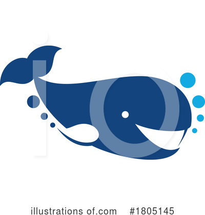 Whale Clipart #1805145 by Vector Tradition SM