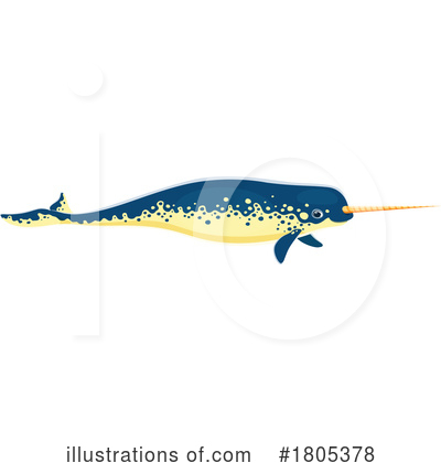 Whale Clipart #1805378 by Vector Tradition SM
