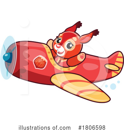 Plane Clipart #1806598 by Vector Tradition SM