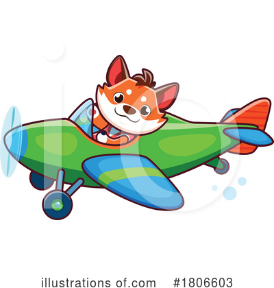 Airplane Clipart #1806603 by Vector Tradition SM