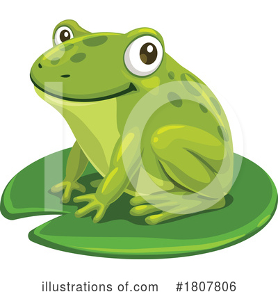 Frog Clipart #1807806 by Vector Tradition SM