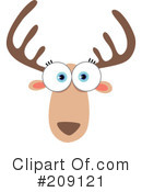 Animal Face Clipart #209121 by Qiun