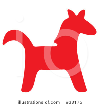 Royalty-Free (RF) Animal Silhouette Clipart Illustration by Alex Bannykh - Stock Sample #38175