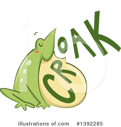 Frogs Clipart #1392285 by BNP Design Studio