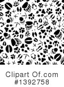 Animal Tracks Clipart #1392758 by Vector Tradition SM