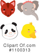 Animals Clipart #1100313 by Cherie Reve