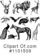 Animals Clipart #1101509 by BestVector