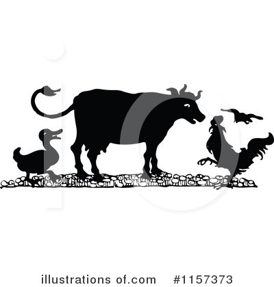 Royalty-Free (RF) Animals Clipart Illustration by Prawny Vintage - Stock Sample #1157373