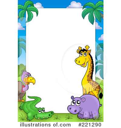 Royalty-Free (RF) Animals Clipart Illustration by visekart - Stock Sample #221290