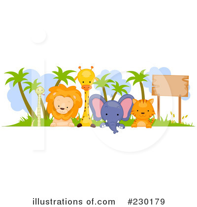 Royalty-Free (RF) Animals Clipart Illustration by BNP Design Studio - Stock Sample #230179