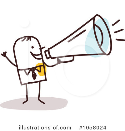 Royalty-Free (RF) Announcement Clipart Illustration by NL shop - Stock Sample #1058024