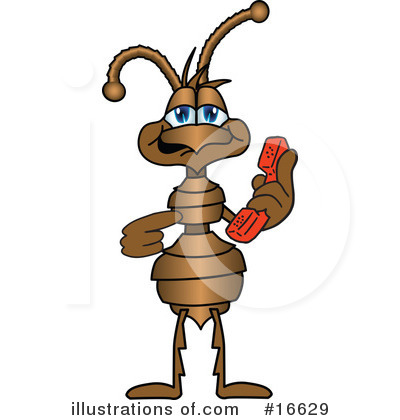 Bug Clipart #16629 by Mascot Junction