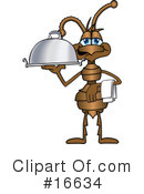 Ant Character Clipart #16634 by Mascot Junction