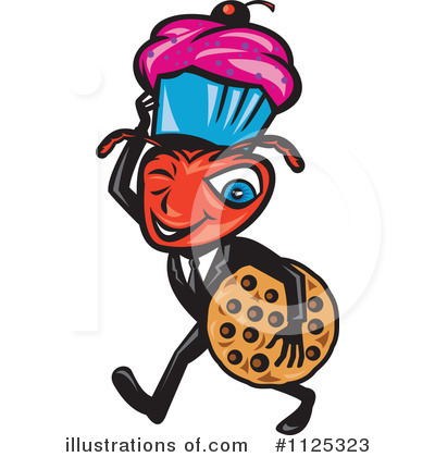 Royalty-Free (RF) Ant Clipart Illustration by patrimonio - Stock Sample #1125323