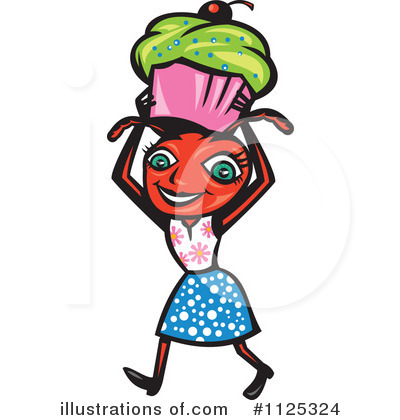 Royalty-Free (RF) Ant Clipart Illustration by patrimonio - Stock Sample #1125324