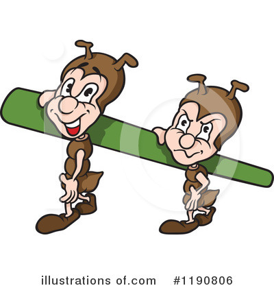 Royalty-Free (RF) Ant Clipart Illustration by dero - Stock Sample #1190806
