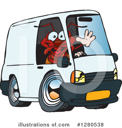 Royalty-Free (RF) Ant Clipart Illustration by Dennis Holmes Designs - Stock Sample #1280538