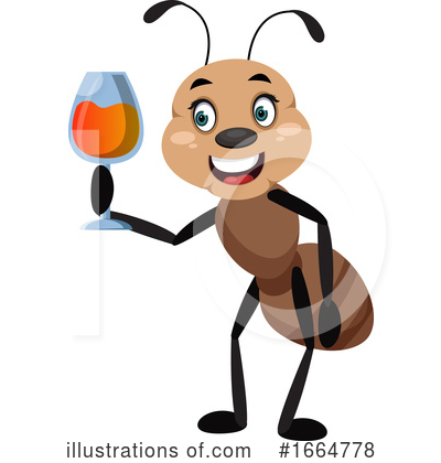 Royalty-Free (RF) Ant Clipart Illustration by Morphart Creations - Stock Sample #1664778