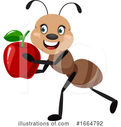 Royalty-Free (RF) Ant Clipart Illustration by Morphart Creations - Stock Sample #1664792