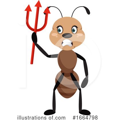 Royalty-Free (RF) Ant Clipart Illustration by Morphart Creations - Stock Sample #1664798