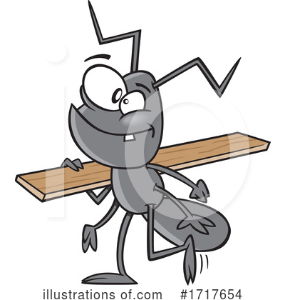 Royalty-Free (RF) Ant Clipart Illustration by toonaday - Stock Sample #1717654