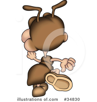 Royalty-Free (RF) Ant Clipart Illustration by dero - Stock Sample #34830