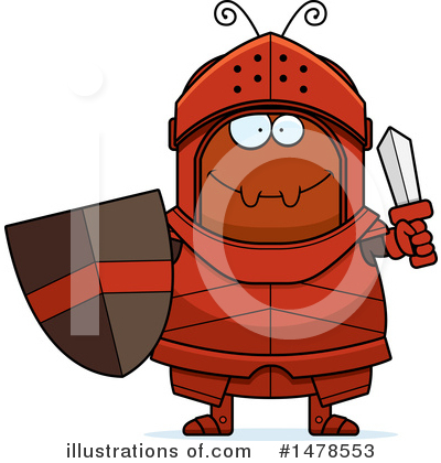 Royalty-Free (RF) Ant Knight Clipart Illustration by Cory Thoman - Stock Sample #1478553