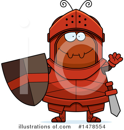Royalty-Free (RF) Ant Knight Clipart Illustration by Cory Thoman - Stock Sample #1478554