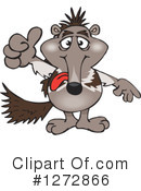 Anteater Clipart #1272866 by Dennis Holmes Designs