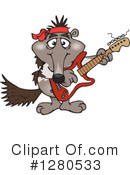 Anteater Clipart #1280533 by Dennis Holmes Designs