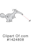 Anteater Clipart #1424808 by Johnny Sajem