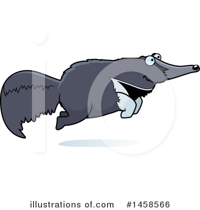 Royalty-Free (RF) Anteater Clipart Illustration by Cory Thoman - Stock Sample #1458566