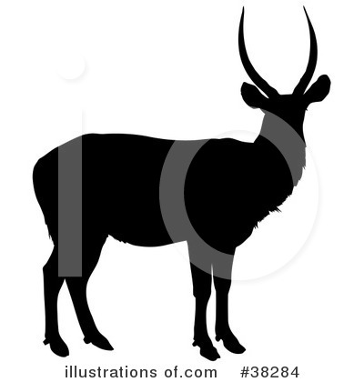 Royalty-Free (RF) Antelope Clipart Illustration by dero - Stock Sample #38284