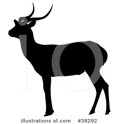 Royalty-Free (RF) Antelope Clipart Illustration by dero - Stock Sample #38292