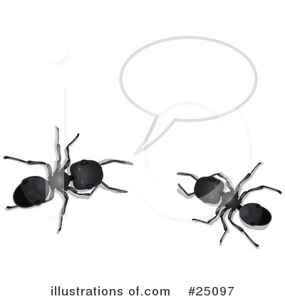 Royalty-Free (RF) Ants Clipart Illustration by Leo Blanchette - Stock Sample #25097