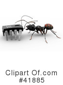 Ants Clipart #41885 by Leo Blanchette