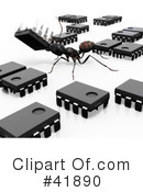 Ants Clipart #41890 by Leo Blanchette