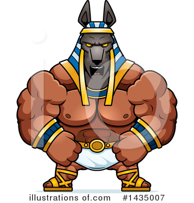 Royalty-Free (RF) Anubis Clipart Illustration by Cory Thoman - Stock Sample #1435007