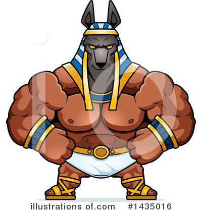 Royalty-Free (RF) Anubis Clipart Illustration by Cory Thoman - Stock Sample #1435016