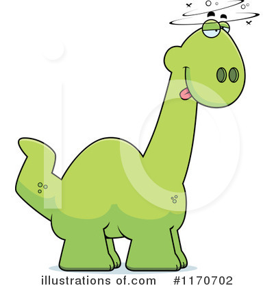 Royalty-Free (RF) Apatosaurus Clipart Illustration by Cory Thoman - Stock Sample #1170702