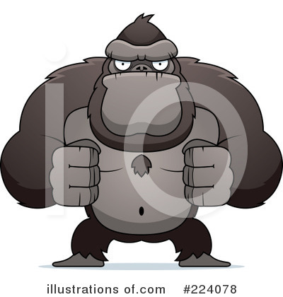 Hairy Clipart #224078 by Cory Thoman