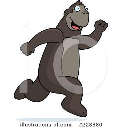 Royalty-Free (RF) Ape Clipart Illustration by Cory Thoman - Stock Sample #228880