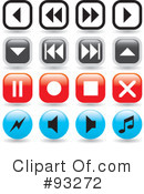 App Buttons Clipart #93272 by Arena Creative