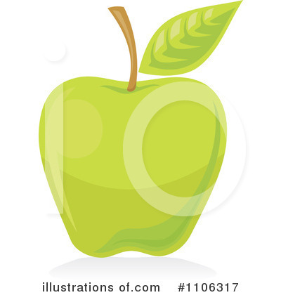 Royalty-Free (RF) Apple Clipart Illustration by Any Vector - Stock Sample #1106317