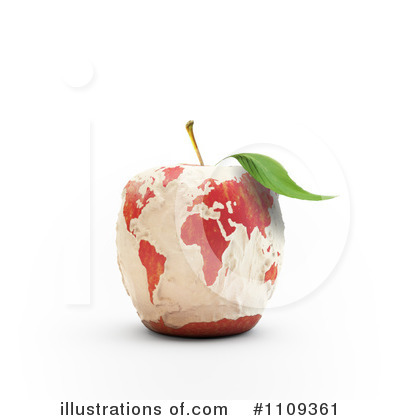 Royalty-Free (RF) Apple Clipart Illustration by Mopic - Stock Sample #1109361