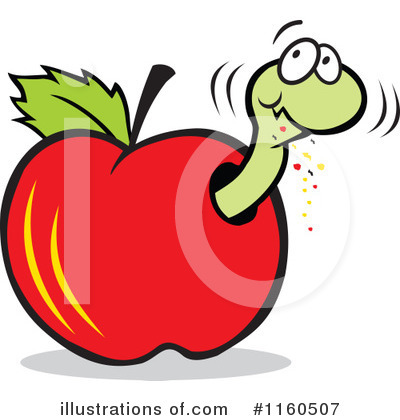 Royalty-Free (RF) Apple Clipart Illustration by Johnny Sajem - Stock Sample #1160507