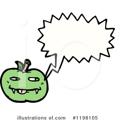 Royalty-Free (RF) Apple Clipart Illustration by lineartestpilot - Stock Sample #1198105