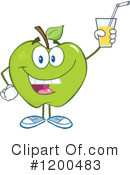 Apple Clipart #1200483 by Hit Toon